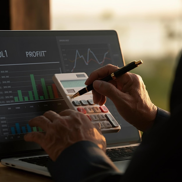 [freepicdownloader.com]-financial-expert-analyzing-profit-with-detailed-graphs-calculations-normal